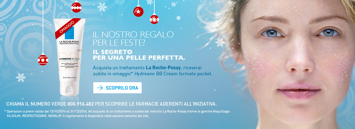 A Natale La Roche-Posay ti regala Hydreane BB cream